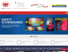 Tablet Screenshot of factorydisplay.com