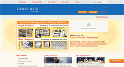 Desktop Screenshot of factorydisplay.in